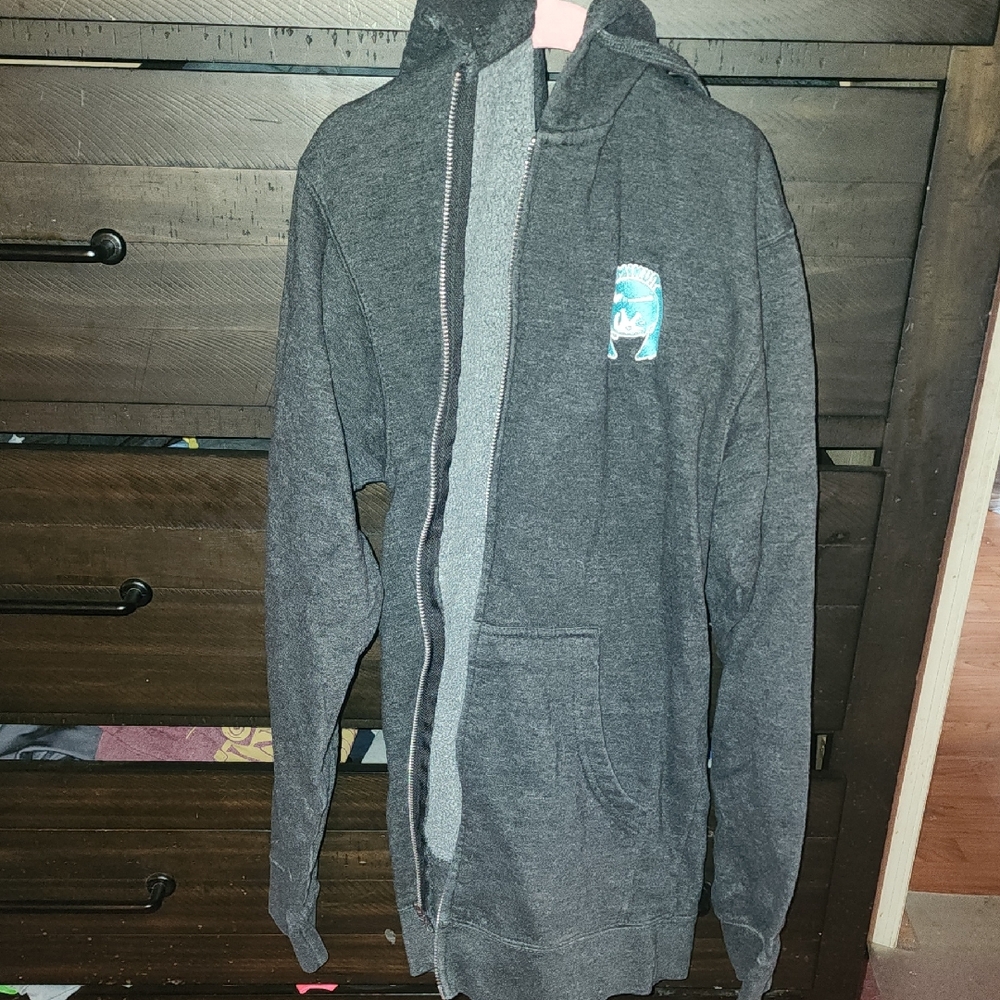 Charcoal Gray Hoodie Featuring Miku!